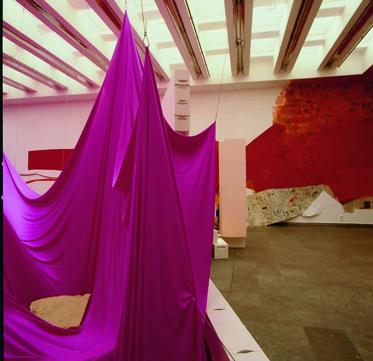 Growing Rock Candy Mountain Grasses in Canned Sand, 1992 Installation, Westfalischer Kunstverein, Mnster, Germany